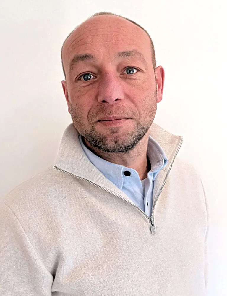 Portret van mede-eigenaar Loeks.